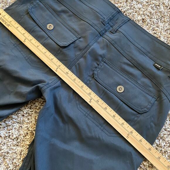 Prana Halle Straight Pant Women's 8 Regular Stormy Night Standard Fit Low Rise - Picture 13 of 13